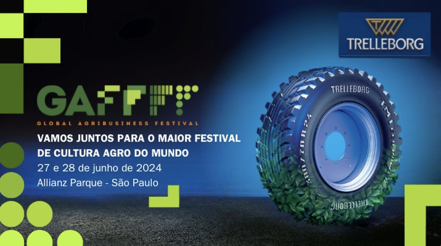 Trelleborg Tires drives sustainability in Agribusiness at GAFFFF